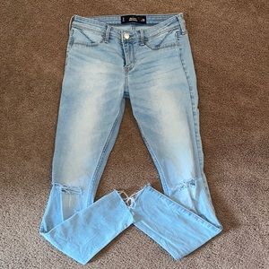 Hollister distressed jeans